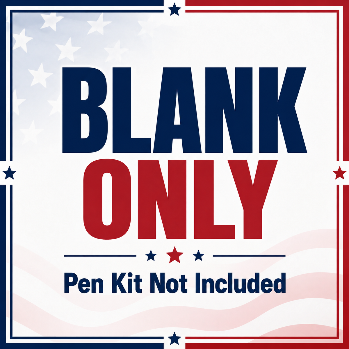 Pen Blank Only Pen Kit Not Included
