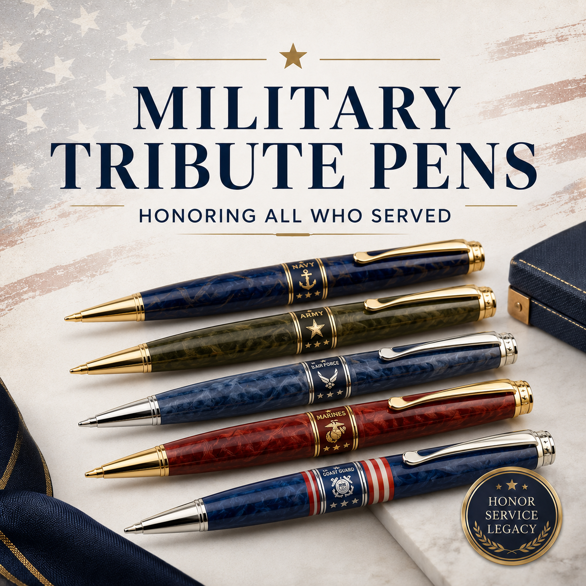 Military Tribute Pens
