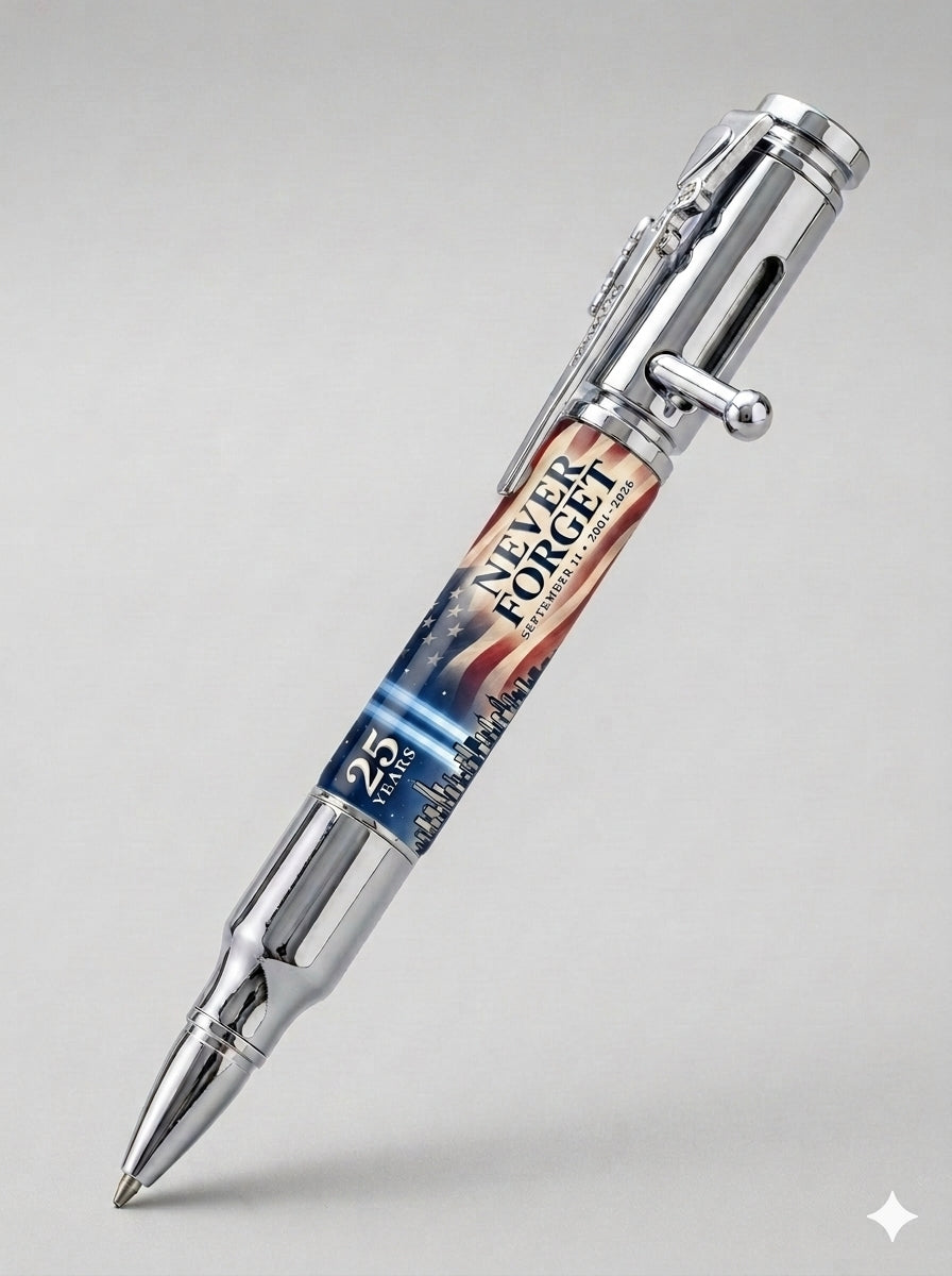 September 11 Memorial Pen Blank — 25 Years of Remembrance