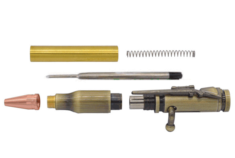Bolt Action Pen Kit Antique Bronze Plating