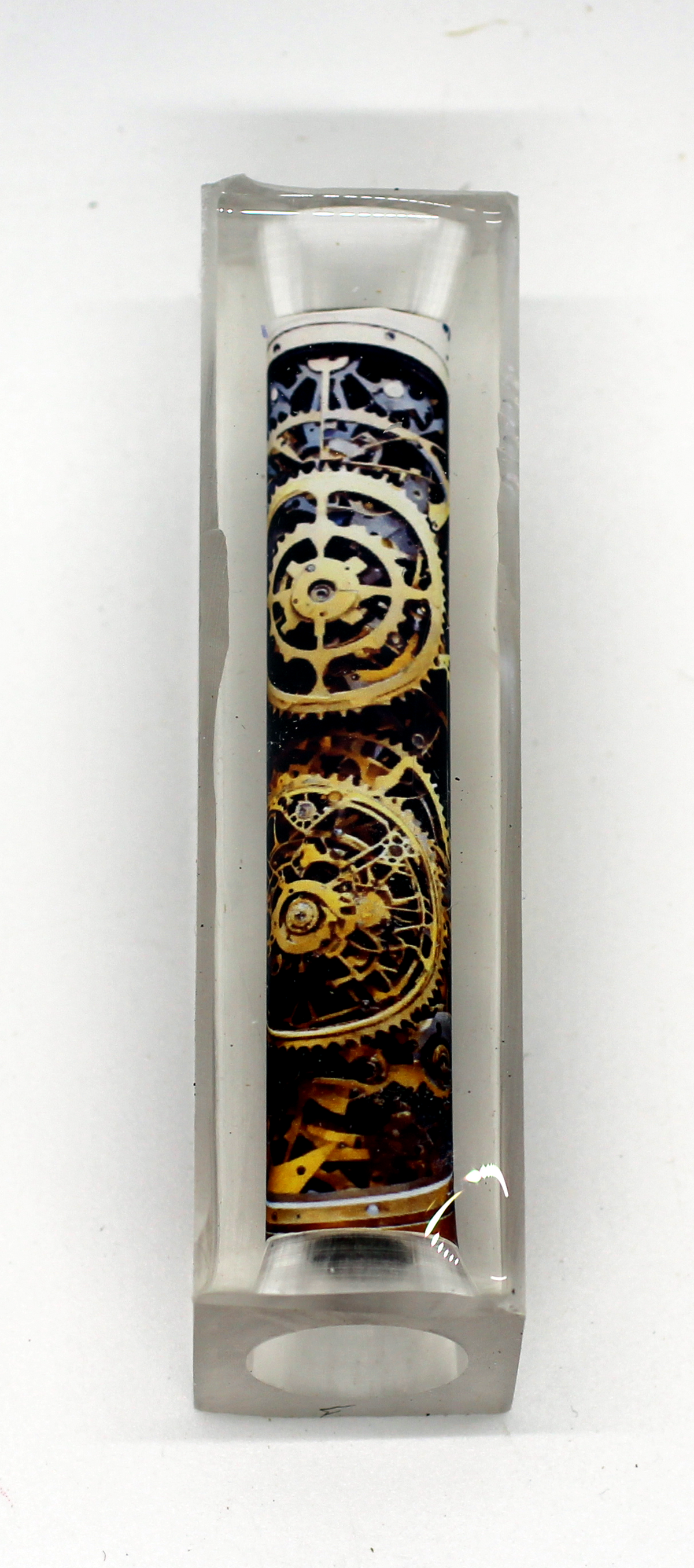 Cogs and Gears Steampunk Pen Blank: A Timeless Treasure