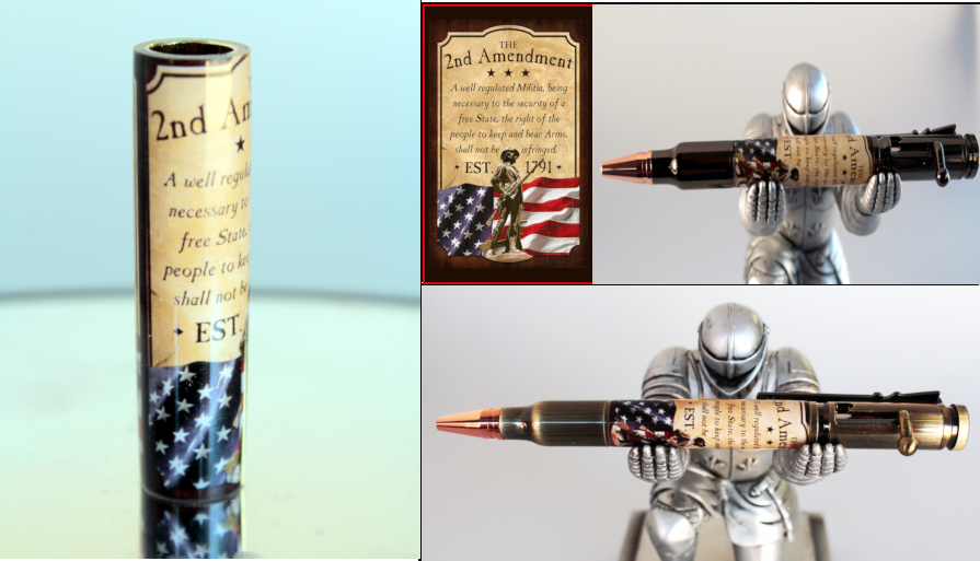 Bolt Action Pen Kit Gunmetal Plating