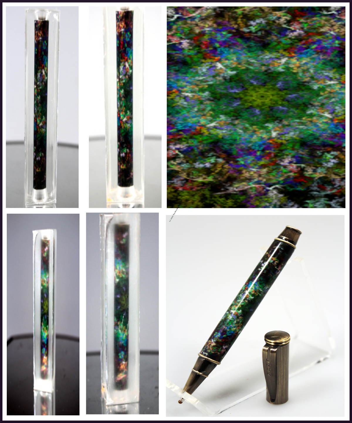 Fractal Flames Pen Kit and Blank Bundles