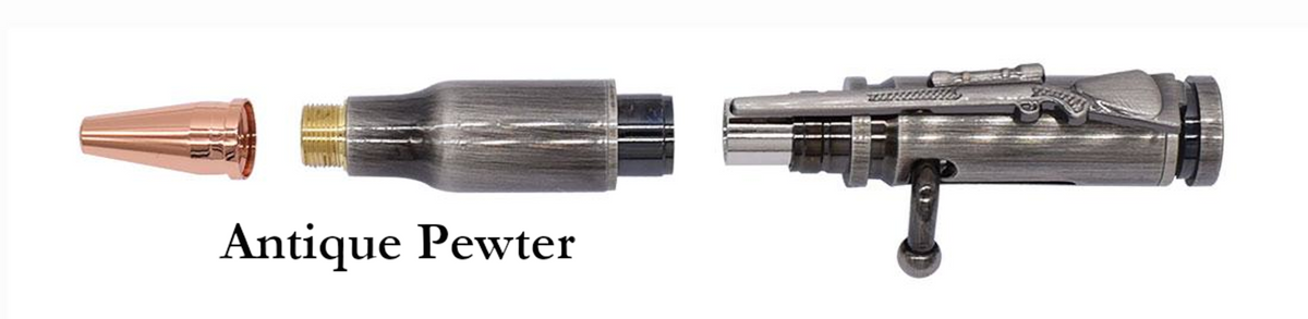 Pen Blank Support 2nd Amendment Cast Tube In- When all is Gone US Flag Pen Kit-Blank Bundle