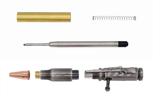Bolt Action Pen Kit Antique Pewter Plating