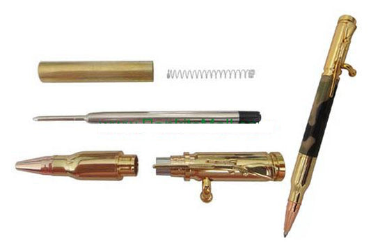 Bolt Action Pen Kit Gold Plating