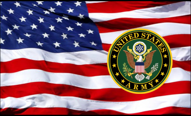 US Army Service Emblem On Old Glory Pen Kit & Blank Bundlev
