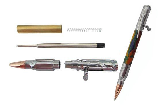 Bolt Action Pen Kit Chrome Plating