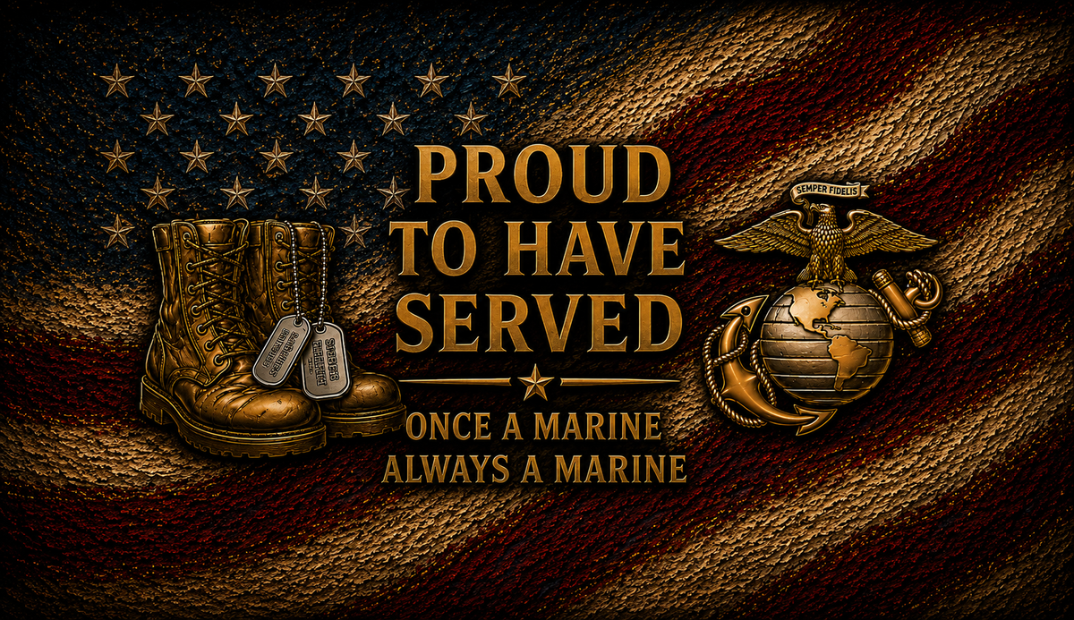 USMC Proud To Have Served Artwork