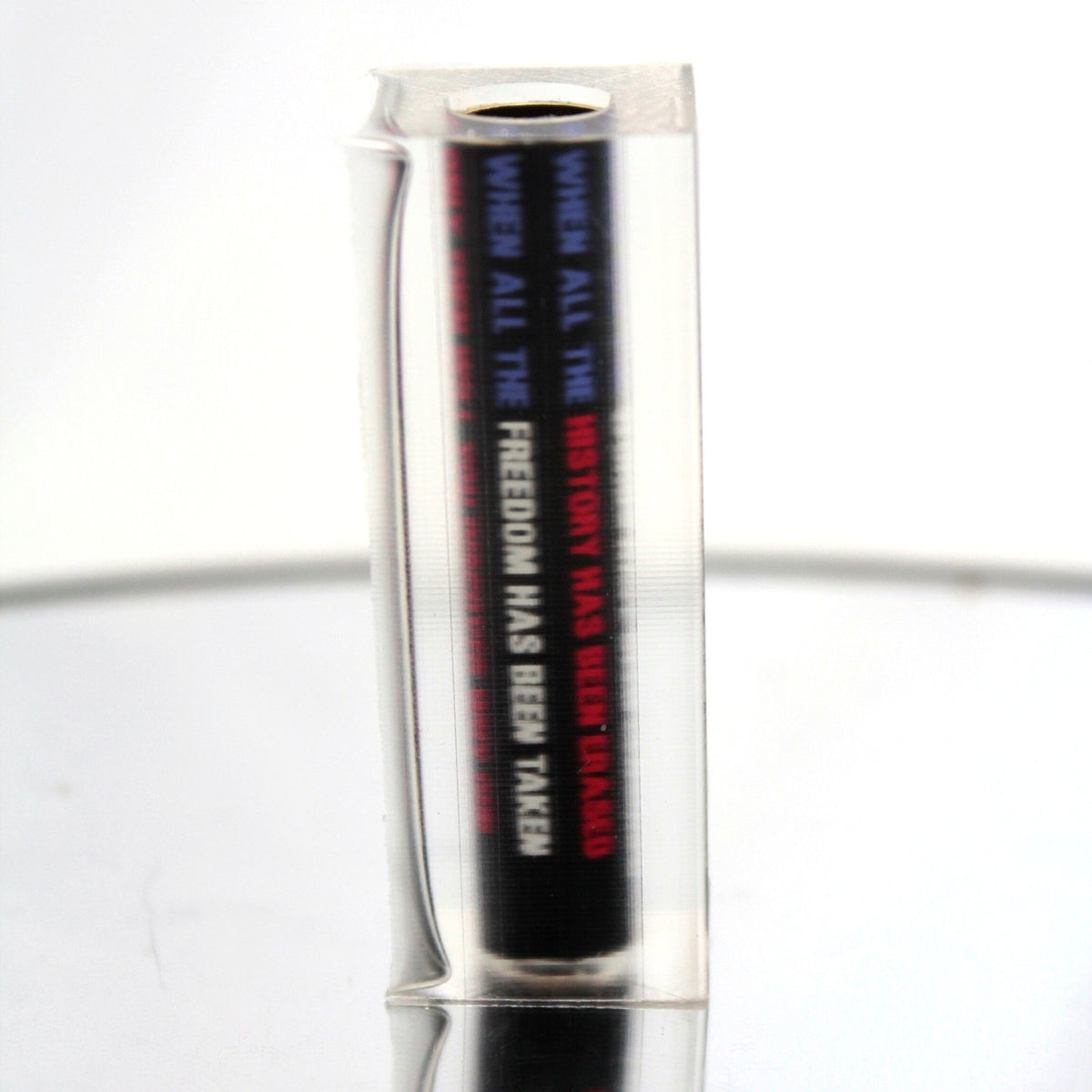 Pen Blank Support 2nd Amendment Cast Tube In- When all is Gone US Flag Pen Kit-Blank Bundle
