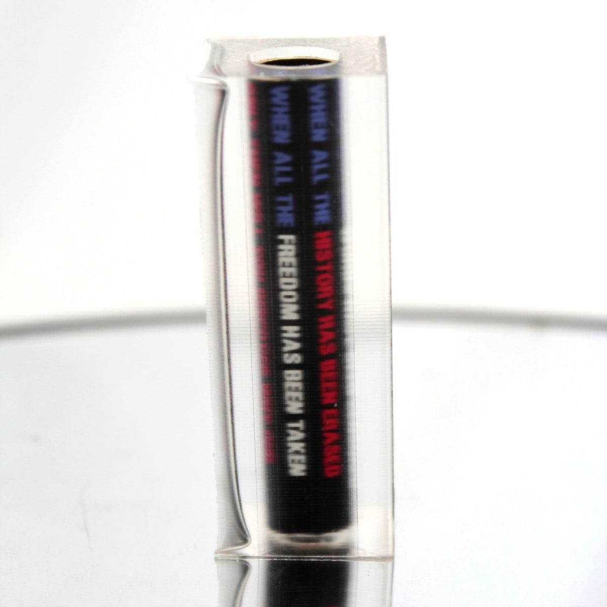 Pen Blank Support 2nd Amendment Cast Tube In- When all is Gone US Flag Pen Kit-Blank Bundle
