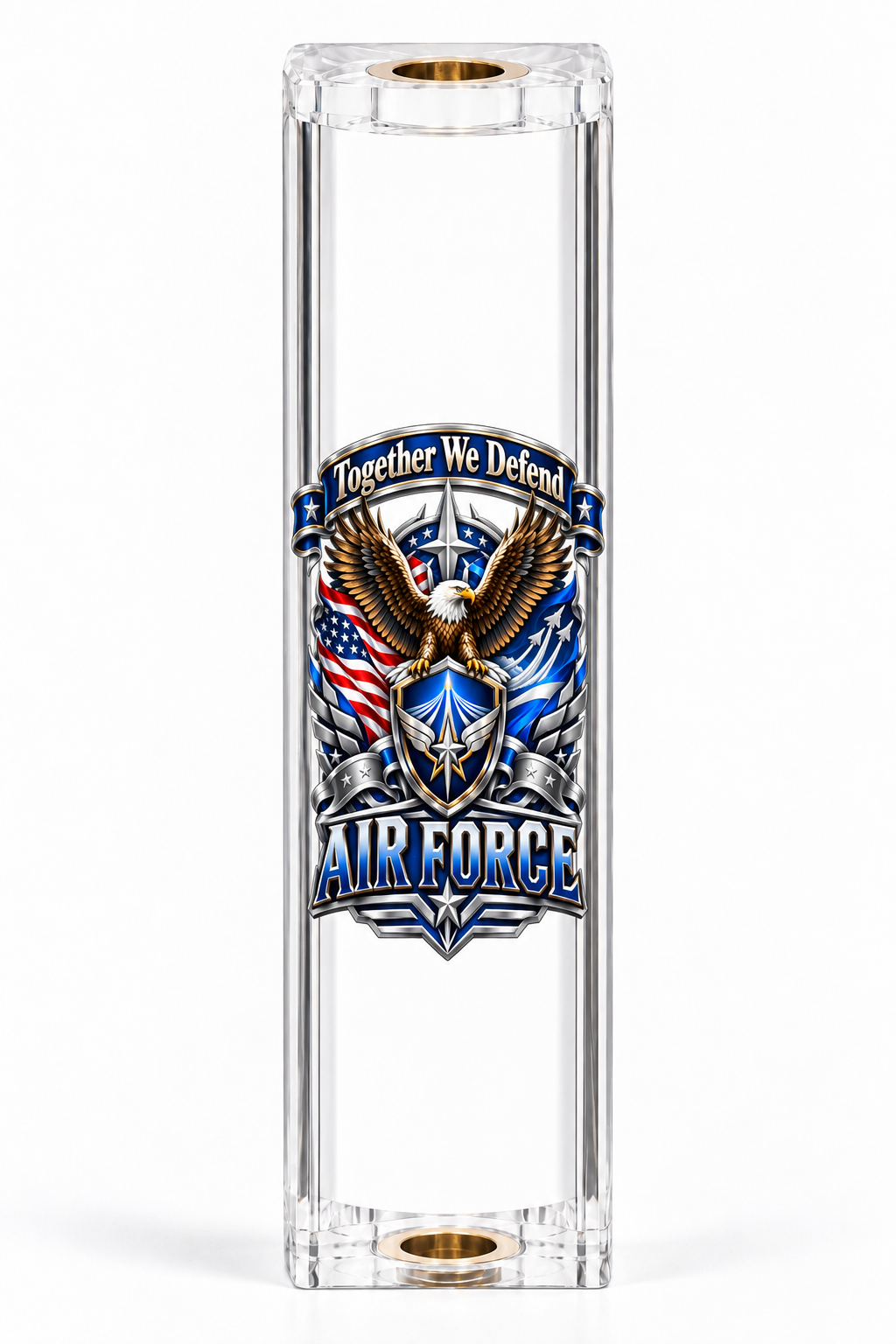 US Air Force Wings of Freedom Resin Pen Blank